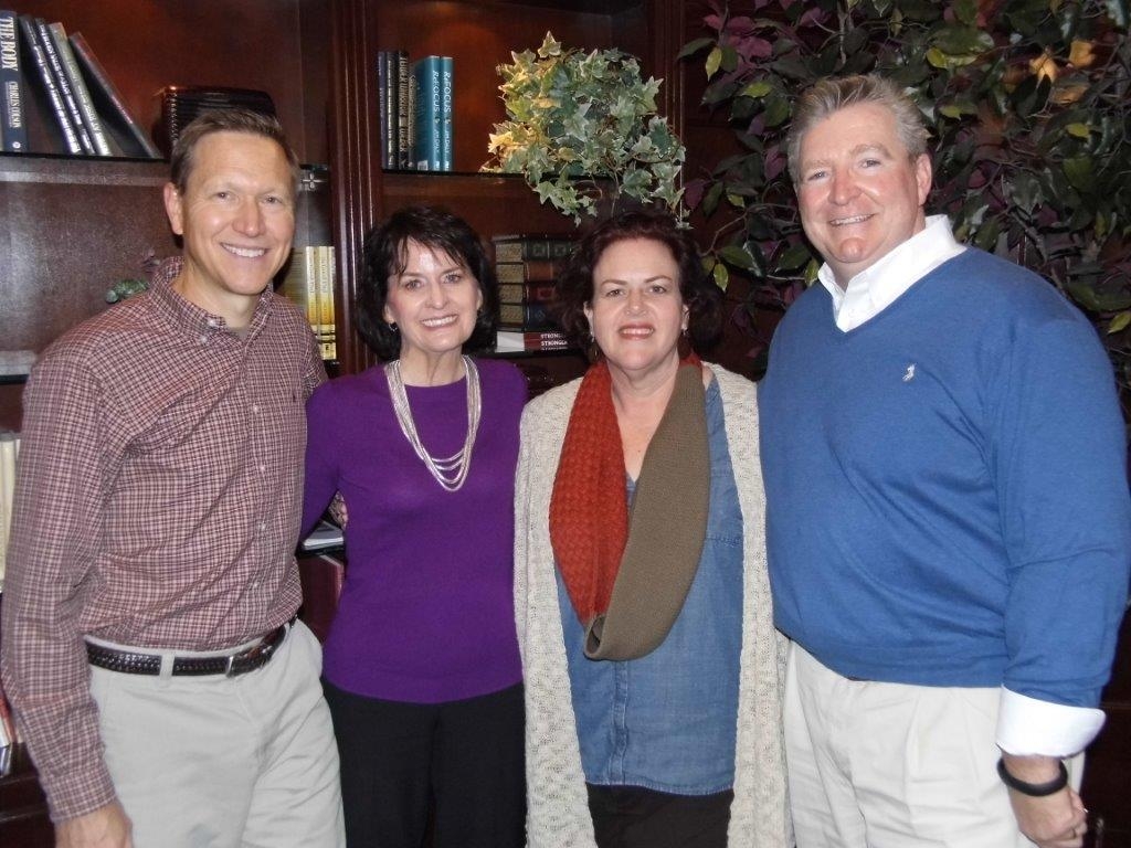 Carol at the Focus on the Family Studio